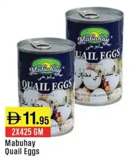 West Zone Supermarket Mabuhay Quail Eggs offer