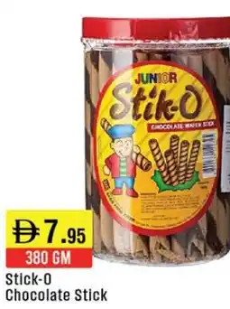 West Zone Supermarket Stick-O Chocolate Stick offer