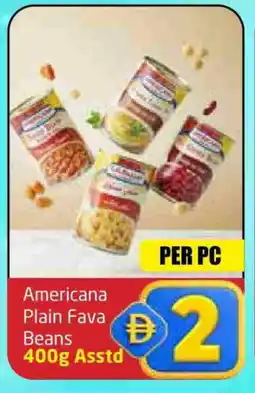 Delta Centre AMERICANA Fava Beans offer