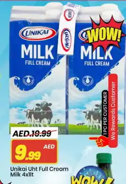Mark & Save UNIKAI Long Life / UHT Milk offer