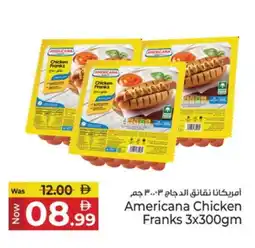 Kenz Hypermarket AMERICANA Chicken Sausage offer
