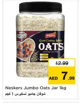Last Chance NESKERS Oats offer