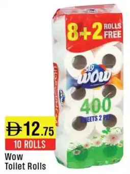 West Zone Supermarket Wow Toilet Rolls offer