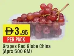 West Zone Supermarket Grapes Red Globe China offer