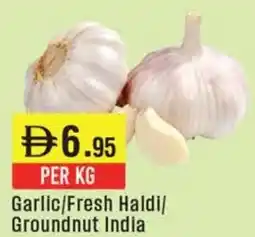 West Zone Supermarket Garlic / Fresh Haldi / Groundnut India offer