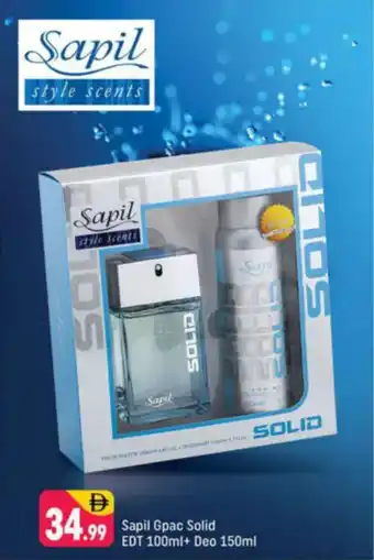 Shaklan Sapil Gpac Solid EDT + Deo offer