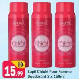 Shaklan Sapil Chichi Pour Femme Deodorant offer