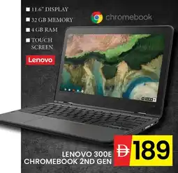 Al Madina Lenovo 300E Chromebook 2nd Gen offer