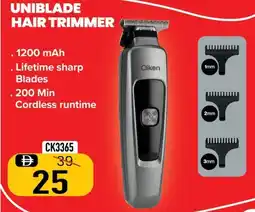 Al Madina Clikon Uniblade Hair Trimmer offer