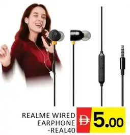 Al Madina Realme Wired Earphone REAL40 offer