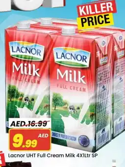 Mark & Save LACNOR Long Life / UHT Milk offer
