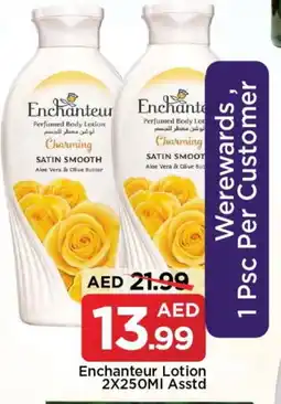 Mark & Save Enchanteur Body Lotion & Cream offer