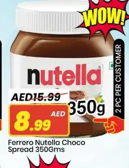 Mark & Save NUTELLA Chocolate Spread offer