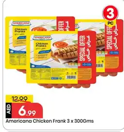 Mark & Save AMERICANA Chicken Franks offer