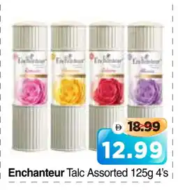 Al Madina Hypermarket Enchanteur Talcum Powder offer