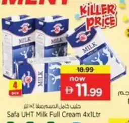 Nesto Safa UHT Milk Full Cream offer
