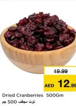 Nesto Dried Cranberries offer