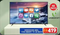 Grand Mall Sharjah Videocon 40EL 1100 Smart TV offer