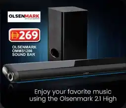 Grand Mall Sharjah Olsenmark OMMS1286 Sound Bar offer