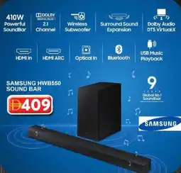 Grand Mall Sharjah Samsung HWB550 Sound Bar offer