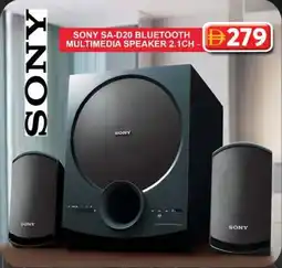 Grand Mall Sharjah Sony SA-D20 Bluetooth Multimedia Speaker 2.1ch offer