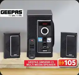 Grand Mall Sharjah Geepas GMS8585 21 Multi Media Speaker offer