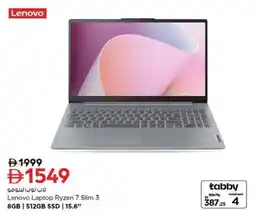 Nesto Lenovo Laptop Ryzen 7 Slim 3 offer