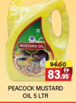 Adil Supermarket PEACOCK Mustard Oil offer