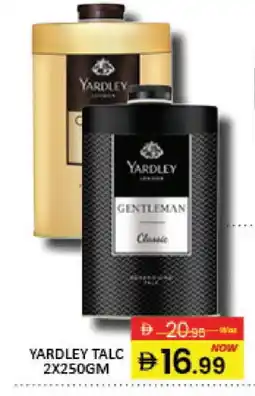 Mango Hypermarket LLC YARDLEY Talcum Powder offer