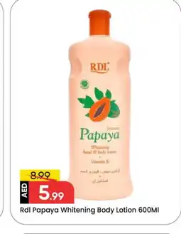 Mark & Save RDL Body Lotion & Cream offer