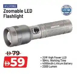 Nesto Zoomable LED Flashlight GFL510962 offer