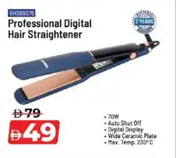 Nesto Professional Digital Hair Straightener GHS66076 offer