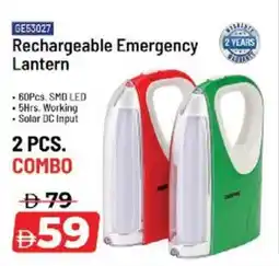 Nesto Rechargeable Emergency Lantern GE53027 offer