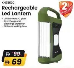 Nesto Rechargeable Led Lantern KNE5500 offer