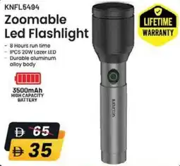 Nesto Zoomable Led Flashlight KNFL5494 offer