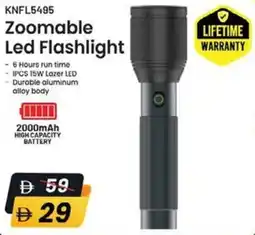 Nesto Zoomable Led Flashlight KNFL5495 offer