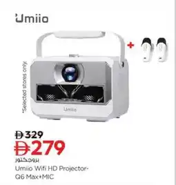 Nesto Umiio Wifi HD Projector Q6 Max+MIC offer