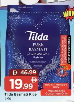 Mark & Save TILDA Basmati / Biryani Rice offer
