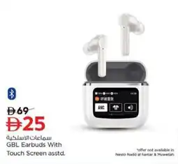 Nesto GBL Earbuds With Touch Screen offer