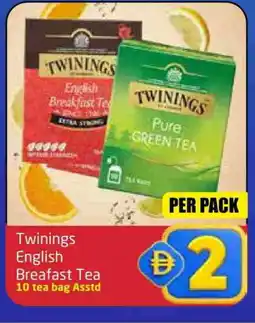 Delta Centre TWININGS Tea Bags offer