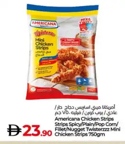 Lulu Hypermarket AMERICANA Chicken Strips offer