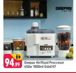 Shaklan GEEPAS Food Processor offer