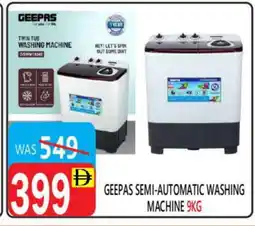 United Hypermarket GEEPAS Washer / Dryer offer