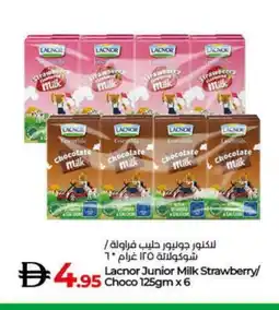 Lulu Hypermarket LACNOR Flavoured Milk offer
