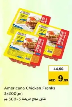 Nesto AMERICANA Chicken Sausage offer