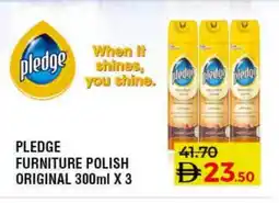Lulu Hypermarket PLEDGE Furniture Care offer