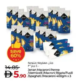 Lulu Hypermarket JENAN Macaroni offer