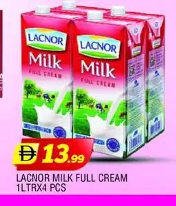 Al Madina LACNOR Full Cream Milk offer