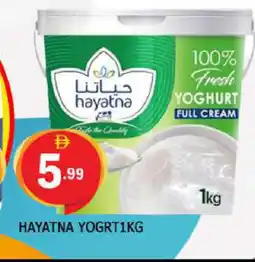 Al Madina HAYATNA Yoghurt offer