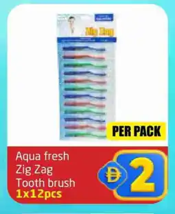 Delta Centre AQUAFRESH Toothbrush offer